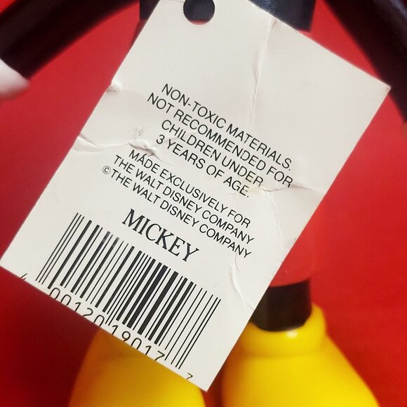 Vintage Disney Articulated Micky Mouse Figurine - Picture 11 of 16